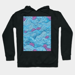 Ocean Waves Hoodie